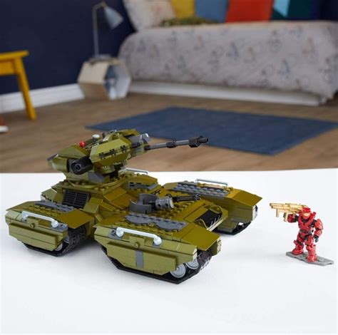 Mega Construx HALO Designer Series UNSC Scorpion Tank Hobbies Toys