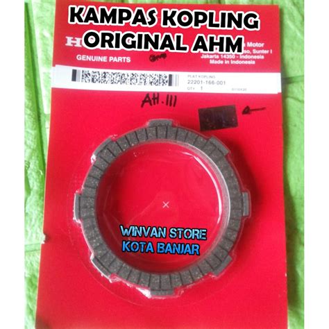 Jual Kampas Plat Kopling Grand Legenda Supra Win 100 Original AHM