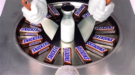 Massive Snickers Ice Cream How To Make Ice Cream Rolls Out Of