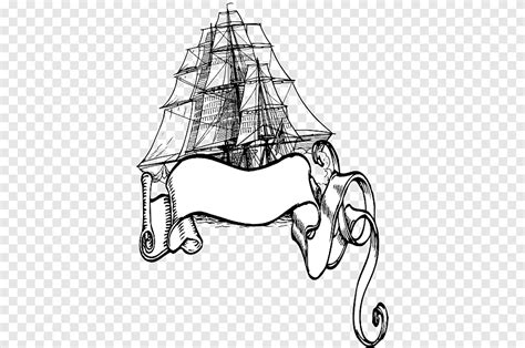 Voilier Dessins D Ancre De Bateau Viking Png PNGEgg