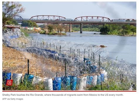 Texas National Guard Seizes Eagle Pass Park To Stop Illegal Immigration