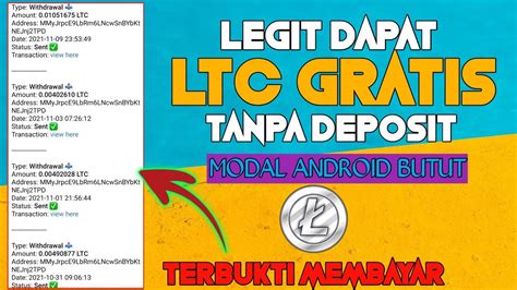 LEGIT MINING LITECOIN TERCEPAT MINING LITECOIN GRATIS YouTube