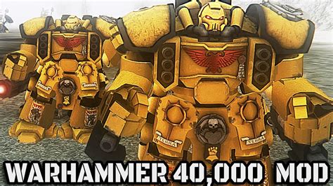 UNIFICATION MOD 2022 Imperial Fists Guard Vs Chaos Warhammer 40K