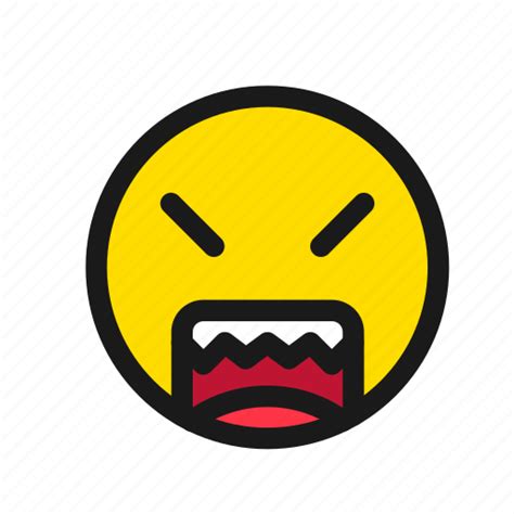 Angry Feeling Face