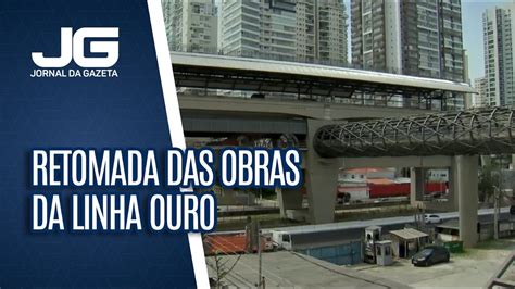 Governador De SP Anuncia Retomada Das Obras Da Linha Ouro Do Monotrilho