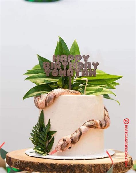 50 Snake Cake Design Cake Idea October 2019 Snake Cakes Jungle