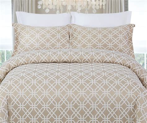 Tc Luxury Cotton Duvet Cover Luckytwist Mini Set Taupe