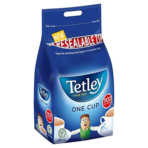 1100s Pack Tetley One Cup 1100 Tea Bags 25kg Uk Grocery