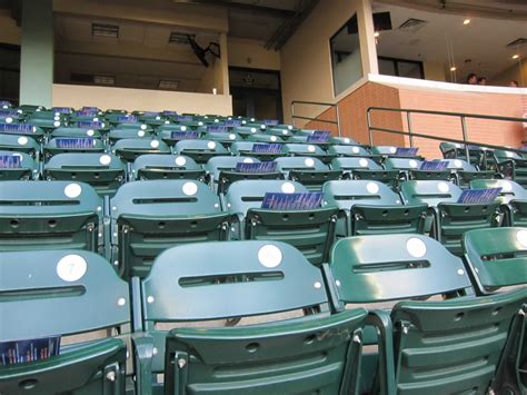 Amazing Front Row Club Level Seats Minute Maid Park Section 222