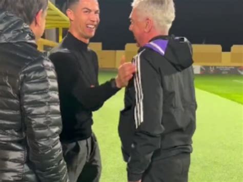 Video Ce I A Spus Cristiano Ronaldo Lui Carlo Ancelotti La