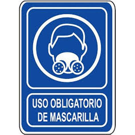 Señaletica Uso Obligatorio de Mascarilla Ceisgsa