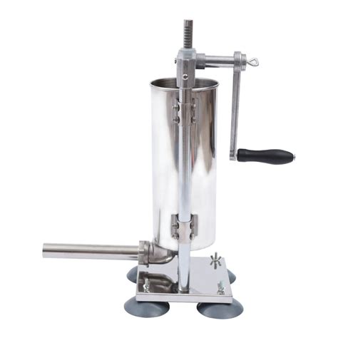 Stainless Steel Manual Sausage Stuffer Vertical Meat Press Filler