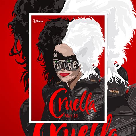 CRUELLA MOVIE POSTER DESIGN 2021 on Behance