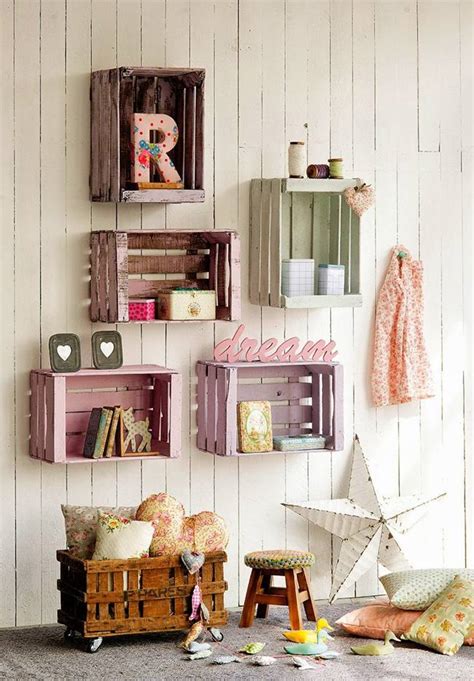 Ideas Decorativas Con Cajas De Frutas