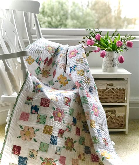 Cottage Garden Quilt Pattern Etsy UK