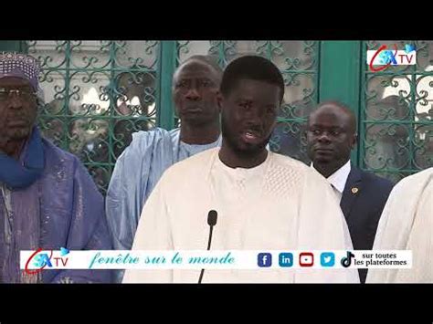 Le Pr Sident Bassirou Diomaye Faye Rend Hommage Aux Khalifes G N Raux