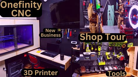 Workshop Tour Onefinity Cnc New Business Youtube