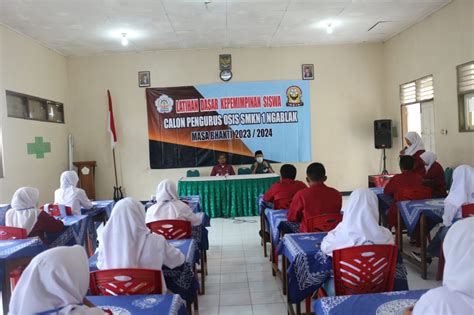 Latihan Dasar Kepemimpinan Siswa LDKS OSIS Masa Bakti 2022 2023 SMK