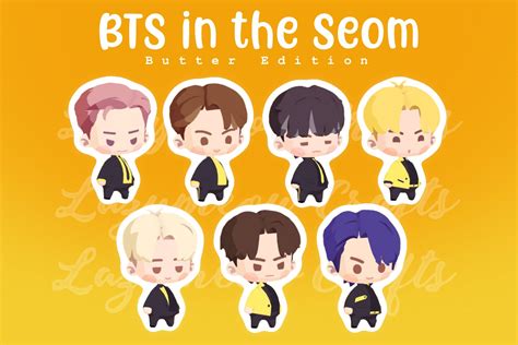 Bts In The Seom Sticker Pack Butter V2 Edition Lazada Ph