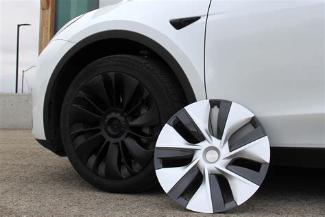 Model Y Wheel Covers Induction Single Only Tesloid Canada