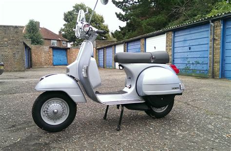 Vespa Px125 Silver Reg Px58ves Prov Sold