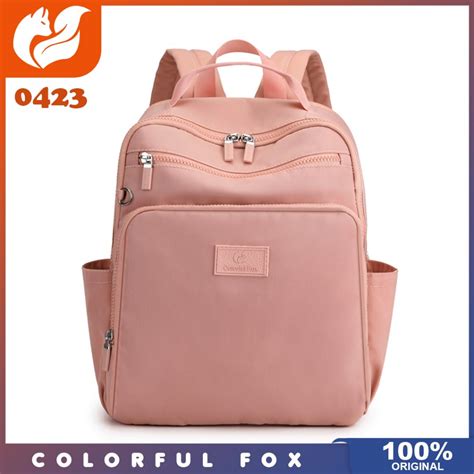 Jual Colorful Fox Ori Tas Ransel Colorful Fox Ransel Original