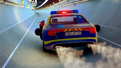 Police Car Extrem Speed Test BeamNG Drive YouTube