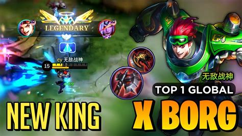 NEW KING Xborg Best Build 2023 X Borg Gameplay Top 1 Global By