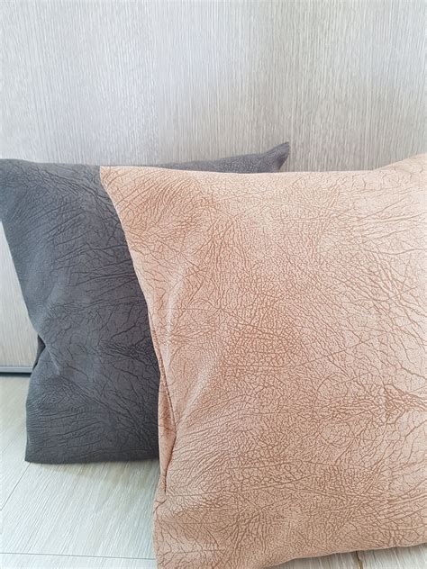 Lot De Housses De Coussin X Cm Tissu Microfibre Etsy France