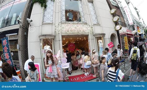 Takeshita Street Is A Pedestrian Shopping Street Lined With Fashion