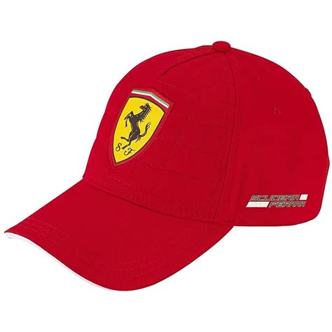 Ferrari Red Quilt Stitch Hat Cap Formula 1 | Mens outfits, Baseball cap ...