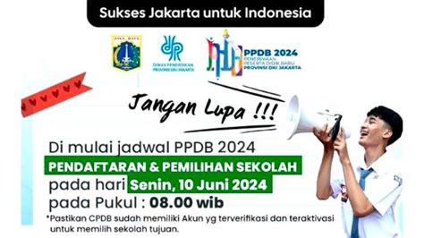 Cara Pemilihan Sekolah Di Ppdb Jakarta Untuk Daftar Sd Smp Sma