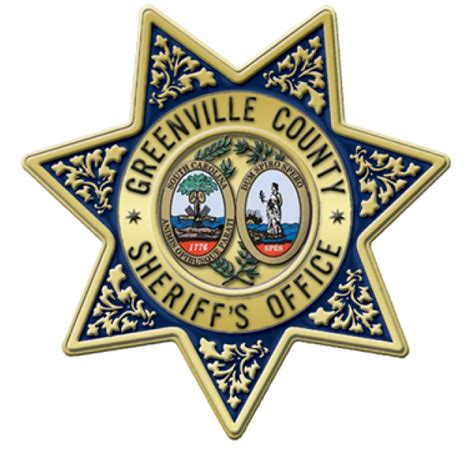 Greenville county Sheriff SC | Police badge, Sheriff badge, Sheriff