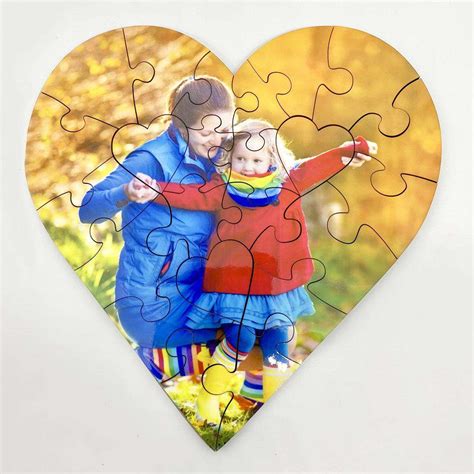 Personalised Heart Jigsaw - 23 pieces | Misty-UK