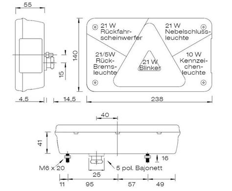 Asp Ck R Ckleuchte Multipoint V Rechts Mit Nsl Und Rfs Pol