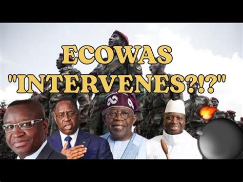 Ecowas Deploys Military To Niger Ecowas Russia Niger Nigeria