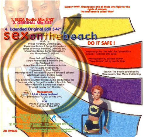 T Spoon Sex On The Beach Cd Maxi Single Vinylheaven Your