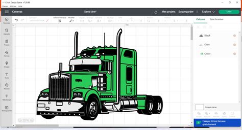 Semi Truck Kenworth Color Svg Png Vector Silhouette Vector Etsy Australia