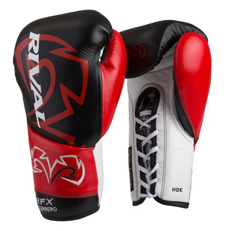 Rival RFX Guerrero Pro Fight Gloves - Black/Red