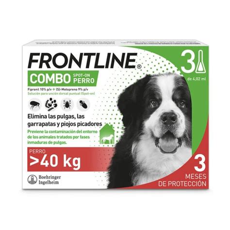 Pipetas Frontline Combo Perros Kg Uds