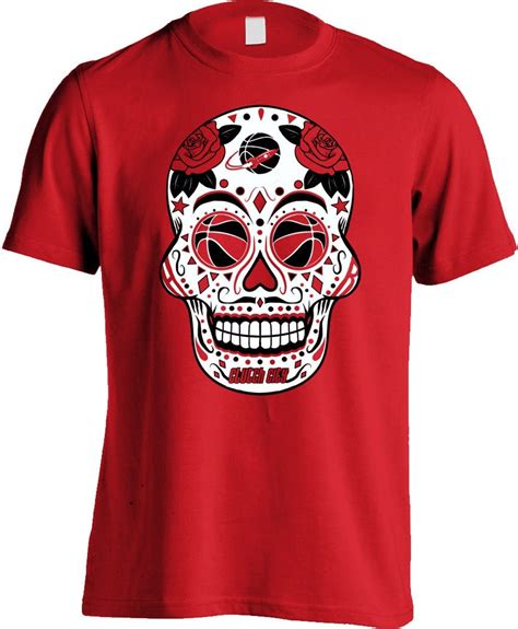 Houston Basketball Sugar Skull Mens Etsy