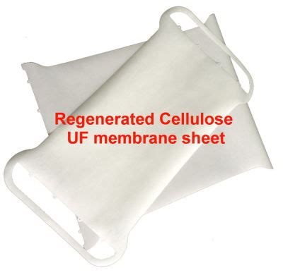 Regenerated Cellulose Membrane Sheet Uf Membrane Filter High Flux