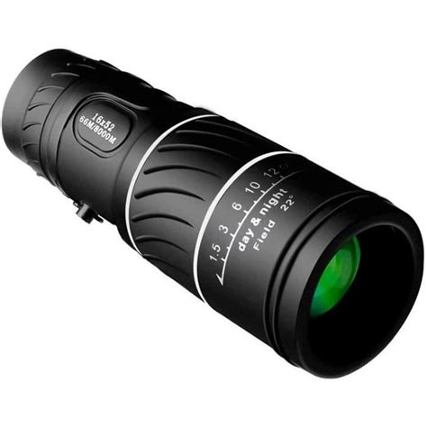 T Lescope Monoculaire Hd Fonction Vision Nocturne Faible Luminosit