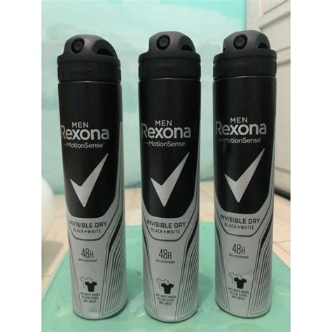 Jual Rexona Men Motionsense Anti Perspirant Invisible Black White