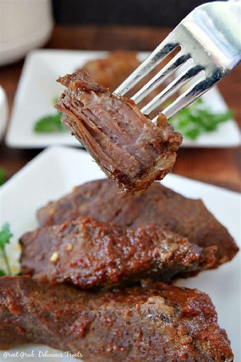 Crock Pot Texas Style Boneless Beef Ribs Are Deliciously Seasoned Slow