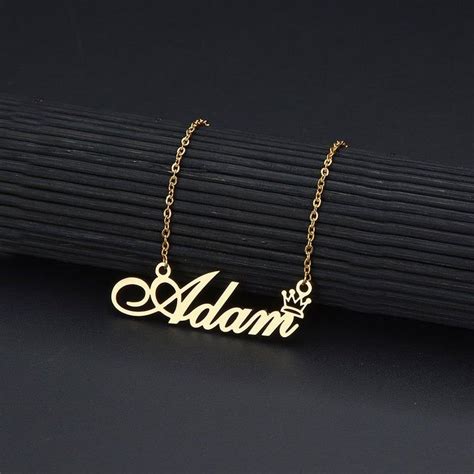 Necklace Name Design Gold Name Necklace Custom Name Necklace