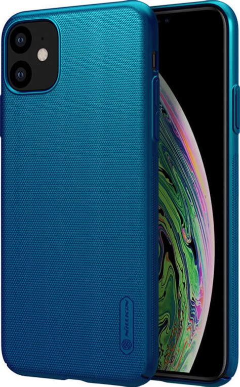 Nillkin Super Frosted Back Cover Peacock Blue Iphone 11 Skroutzgr