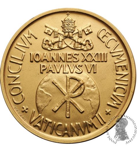 Vatican City Paul Vi Medal Concilium Oecumenicum Vaticanum Ii