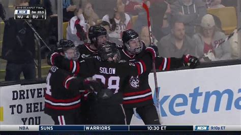 Northeastern vs. Boston University - Beanpot Highlights - 02/12/2018 ...