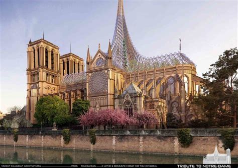 Toit Notre Dame Paris Vincent Callebaut 3 Paris Futur